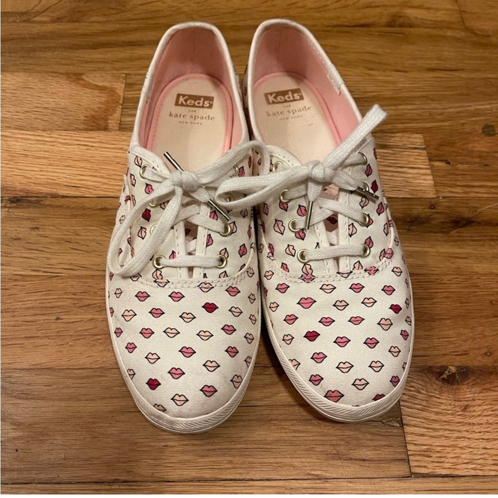 Kate Spade White and Pink Women's Shoes